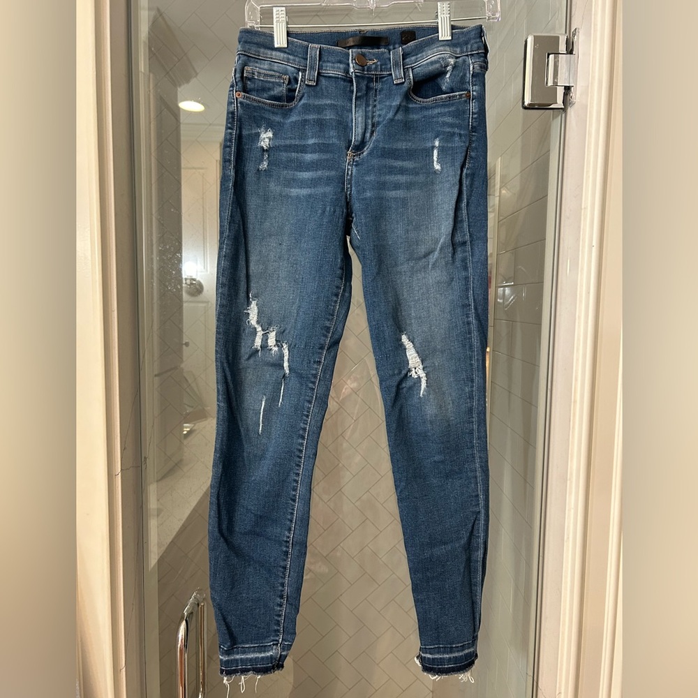 SP Black label distressed mid rise skinny jeans